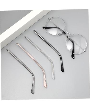 Mobestech Universal Replacement Glasses Frame Bars - 4 Pairs Transparent Black Rose Gold Gray - Durable TR90 Parts for Men & Women - Buy Online on GoSupps.com