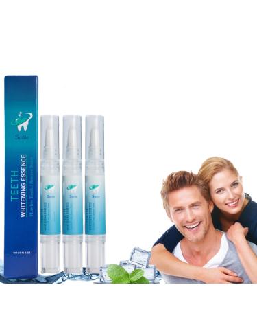 Limetown Teeth Whitening Essence - 2024 New Limetown Teeth Whitening Teeth Whitening Pen Teeth Whitening Gel Teeth Whitening Essence Essence Instant Tooth Whitening Pen (3PCs)