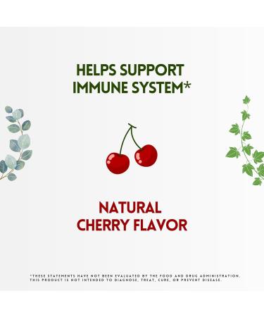 Herbion Naturals Zinc Echinacea & Vitamin C Lozenges with Natural Cherry Flavor - 25 CT Dietary Supplement for Adults & Children 5+ Supports Immune System Promotes Wellness for the Whole Family - Buy Online on GoSupps.com