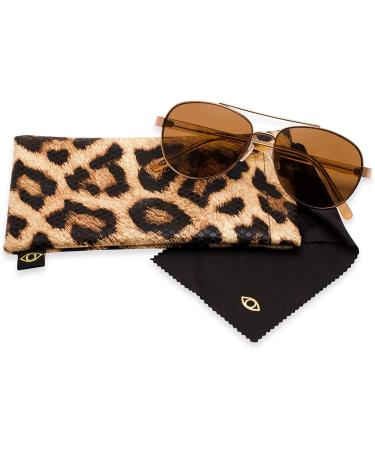 Sofia Vergara x Foster Grant Carmen Aviator Sunreaders - Shiny Bronze, 57mm, 2x Magnification - Buy Online on GoSupps.com