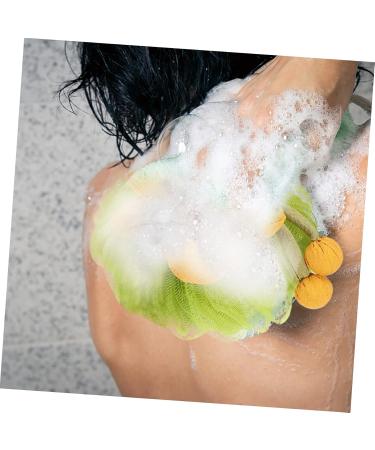 4-Pack Foaming Loofah Bath Accessories | Exfoliating Bath Sponges & Cartoon Balls for Skin Cleaning & Relaxation - Perfect for All Skin Types - Buy Online on GoSupps.com