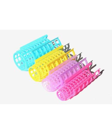 Kamay's Large Hair Rollers Comb Curlers Clips Styling Rollers Hair Curls Wave Style Hairdressing Curlers Tools (Plastic Styling 25mm/1" 10PCS) Plastic Styling 25mm 10PCS - Buy Online on GoSupps.com