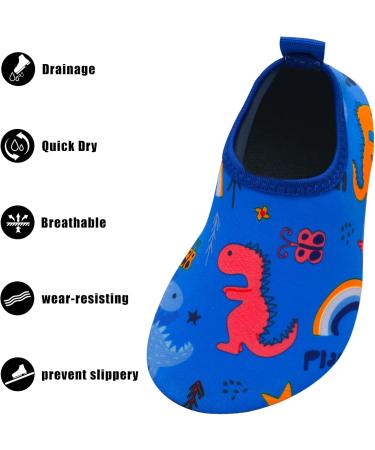 Edoton Children's Aquashing Beach Shoes - Anti-Slip Soft & Durable Kids' Footwear for Swimming Pools & Gardens (EU Size 28/29) - Buy Online on GoSupps.com