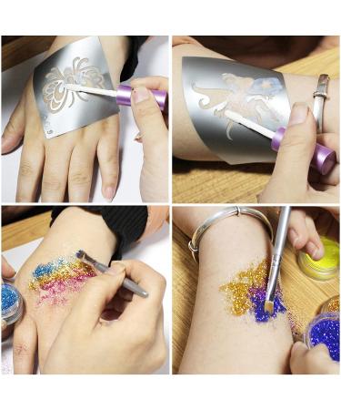 7ml Body Paint Glue - Temporary Tattoo & Glitter Powder Adhesive - Buy Online on GoSupps.com