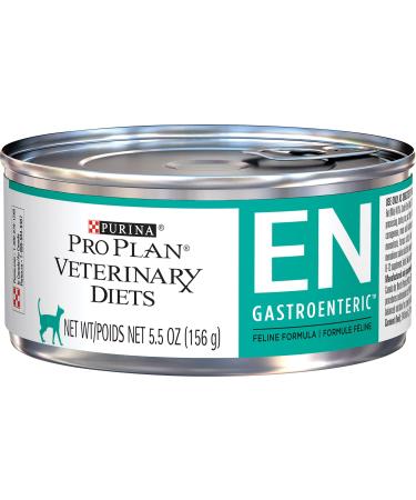 Purina Pro Plan Veterinary Diets EN Gastroenteric Feline Formula Wet Cat Food 5.5 Ounce (Pack of 24)