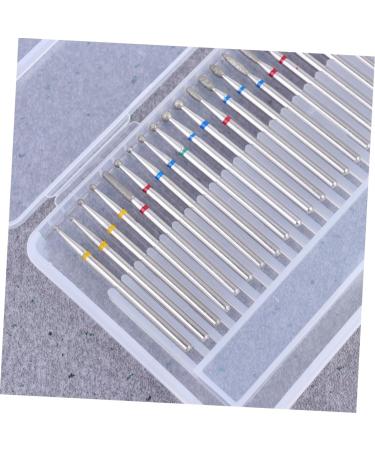 FOMIYES 1 Box Grinding Head for Nail Acrylic Nail File Drill Bit Nail Drill Manicure Filer Cylinder Head Manicure Tools Diamond Nail Drill Bits Manicure Head Polisher To Rotate Glitch - Buy Online on GoSupps.com