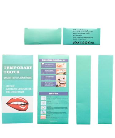 Miioto Dental Adhesive Set | Temporary Dental Repair Kit for Dentures & Tooth Modifications | 4 Pcs Dental Care Set - Buy Online on GoSupps.com
