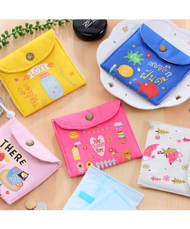 Lurrose 6 pc Storage Bags for Women | Diaper & Coin Organizer | High Capacity Travel Bags | Stylish Sail Towel Design - Buy Online on GoSupps.com