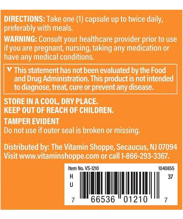 The Vitamin Shoppe Bromelain 500mg 600 GDU - Protein Digestion & Absorption | Pineapple Enzyme | 100 Capsules | Digestive Support 100 Count (Pack of 1) - Buy Online on GoSupps.com