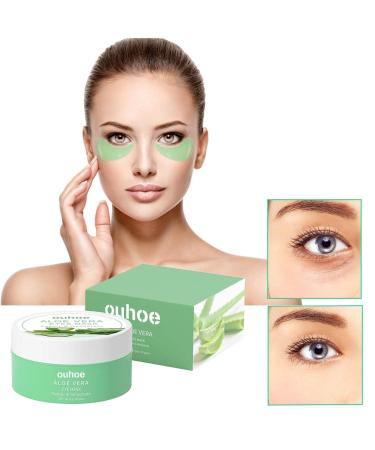 SZBAOAN Aloe Eye Mask 30pcs - Amino Acid & Collagen Under Eye Mask for Dark Circles and Puffiness - Beauty & Personal Care - Buy Online on GoSupps.com