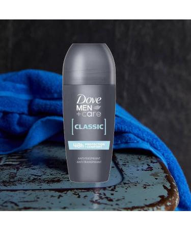  Dove Dove Men's & Care Classic Roll-On Deodorant 48h 50ml (6) - Buy Online on GoSupps.com