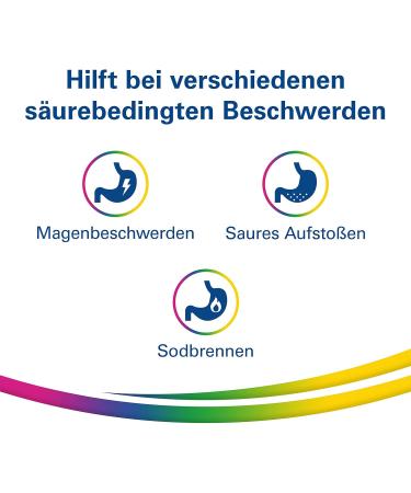 Talcid Chewing Tablets for Heartburn Relief - 500 mg Hydrotalcit - 50 Pieces - International Shipping Available - Buy Online on GoSupps.com