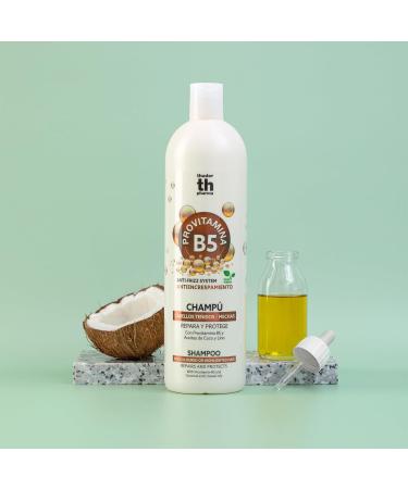 Anti-frizz effect shampoo with Provitamin B5 and Coconut and Linseed oils for colored/highlighted hair - Buy Online on GoSupps.com