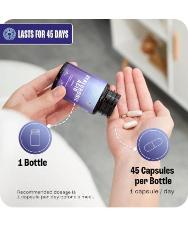 VYTALIFE Hyaluronic Acid Joint Support Supplement - 45 Capsules 250mg | Skin Vitamins | Joint Supplements - Buy Online on GoSupps.com