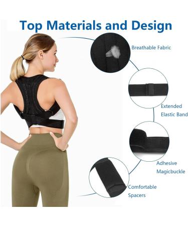 Meltor Back Belt - Adjustable Posture Correction for Men | Breathable Support & Hump Relief | Light & Comfortable Back Holder - Buy Online on GoSupps.com