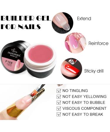 Builder Gel for Nail Extension & Repair - UV Base Building Gel for Stronger Nails - Manicure & Nail Art Decoration - Buy Online on GoSupps.com