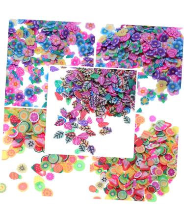 Housoutil 3 Packs Clay Slices Nail Art Decoration Nail Art Slices Fruit Slices for Nail Art Cartoon - Buy Online on GoSupps.com