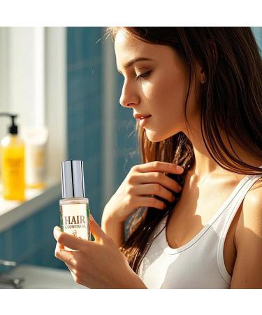 Natural Hair Growth Oil 50ml Strengthening and Thickening Natural Hair Oil Beauty Treatment for Scalp Texturizing Routine Daily Use Blow Drying and Styling - Buy Online on GoSupps.com