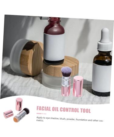 DOITOOL Mens Skincare Volcanic Stone Oil Absorbing Stick Skincare Tool Neck Natural Roller Oil Absorption Foundation Brush - Buy Online on GoSupps.com