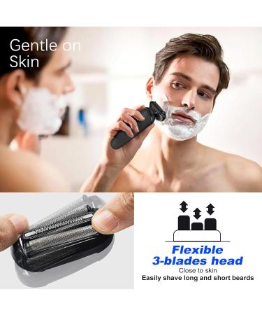 Buy Braun 53B Replacement Head for Series 5 & 6 - Wet & Dry Foil & Cutters (2 Pack) - Compatible with 5018s 5020s 5035s 5049cs 5050cs 6020s 6040cs 6072cc 6075cc 6090cc - International Shipping Available - Buy Online on GoSupps.com