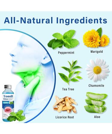 Tonsil Stone Remover - Natural Alcohol-Free Mouthwash for Bad Breath & Dry Mouth Relief - Buy Online on GoSupps.com