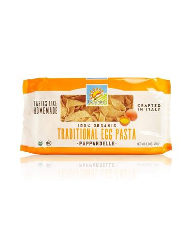 Bionaturae Organic Traditional Egg Pappardelle - 6 Pack, 8.8 oz Each - Buy Online on GoSupps.com