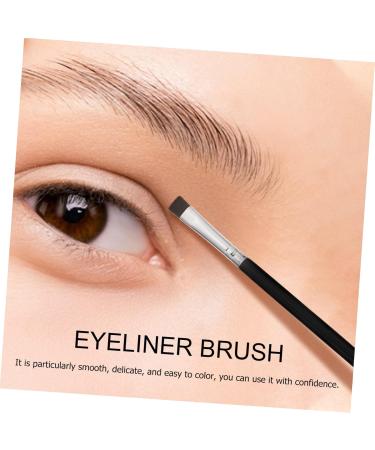 FRCOLOR 24 Pieces Flat Eyebrow Brush Eyelash Brush Flat Thin Eyeliner Brush Cosmetic Brush Flat Concealer Brush Eyebrow Makeup Brush Wooden Handle Flat Tool Travel - Buy Online on GoSupps.com