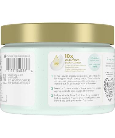 Dove Body Scrub For Silky Smooth Skin Himalayan Salt & Rose Oil & Body Love Body Scrub for rough bumpy skin Exfoliate Away body scrub with AHAs for silky smooth skin 340 g Rose + Scrub 298 g (Pack of 1) - Buy Online on GoSupps.com