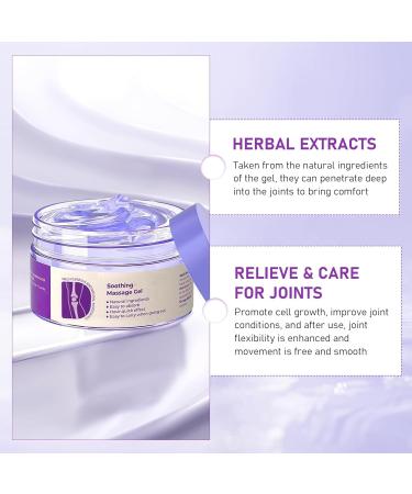 MISEDI 2PCS Joint Gel Purple Gel Purple Moisturizing Cream Effective for Back Neck Hands Kneel - Buy Online on GoSupps.com