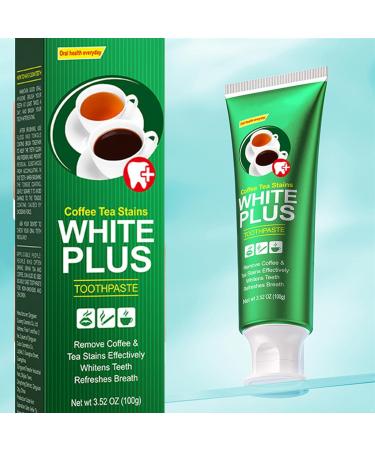 ACSUSS Deep Cleaning Toothpaste for Stain Removal Freshens Breath and Supports Gums Enamel Safe Formula Green One Size One Size Green - Buy Online on GoSupps.com