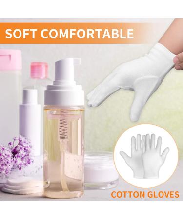 Sibba 3 Pairs Moisturizing Gloves for Overnight Bedtime | Heal Eczema & Repair Dry Chapped Hands | Hand Spa Treatment Gloves (M/L/XL) - Buy Online on GoSupps.com