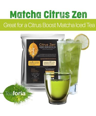 Teaforia Matcha Lemonade Iced Tea-1kg Matcha Green Tea Powder with dehydrated Lemon Great for a Citrus Boost Matcha Iced Tea Make the perfect Matcha Iced Tea at Home with Ease Just add hot water. - Buy Online on GoSupps.com