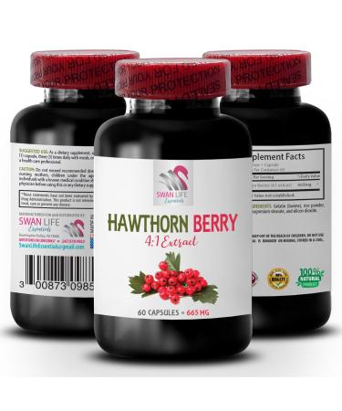 berry supplement - HAWTHORN BERRIES EXTRACT - antioxidant supplement for women antioxidant berries antioxidant berry blend hawthorn berry antioxidant wild berry energy hawthorn energy 1Bot 60Caps