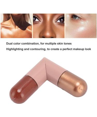 Doubleended Highlighting Liquid Easytoapply Contour Highlighter Fits All Skin Types for Daily Life or Travel (04#) - Buy Online on GoSupps.com