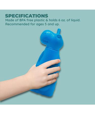 Brite Concepts Dinosaur Sippy Cup Bottle for Kids - 6 oz Capacity (Colors Vary) - Buy Online on GoSupps.com