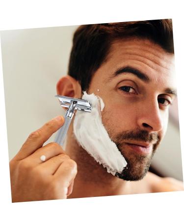 Healeved Manual Safety Razor for Men - Rust-Free Adjustable Double-Edged Razor - White Zinc Head - 1 Pack - Buy Online on GoSupps.com