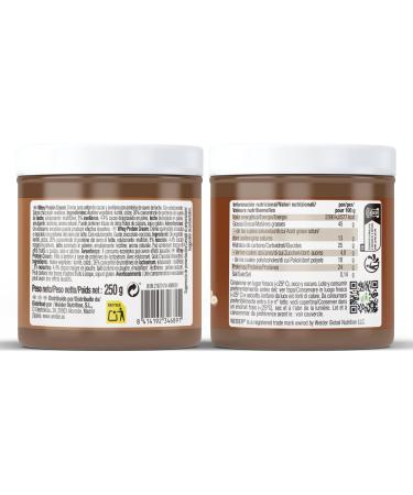 Weider Whey Protein Cream (250g) Chocolate-Hazelnut Taste Spread with 24% Protein Whey Protein No Added Sugars No Palm Oil - Buy Online on GoSupps.com