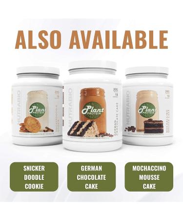 NutraBio Plant Protein - 20G Gluten & Dairy Free Vanilla Wafer | Complete Amino Acids Non-GMO Zero Fillers 36 Servings - Buy Online on GoSupps.com