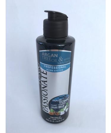 Passionate hair tonic with argan oil & menthol 250 ml!