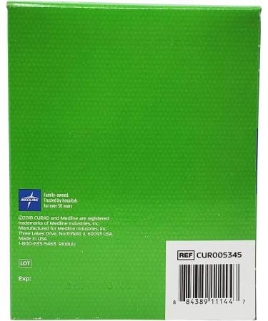 Medline Curad Petroleum Jelly White/Green 144 Count - Multipack for Moisturizing and Protecting Skin - Buy Online on GoSupps.com