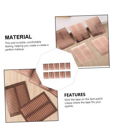 Housoutil 25 Sheets Double Eyelid Sticker Stickers Eyes Cosmetics Accessories Eye Makeup Tool Woman Web Text - Buy Online on GoSupps.com