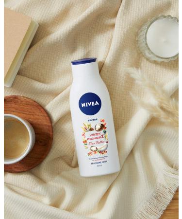 Nivea Winter Moment Body Milk 400ml - Rich Lotion for Dry Skin | 48h Deep Moisture Winter Care - Buy Online on GoSupps.com