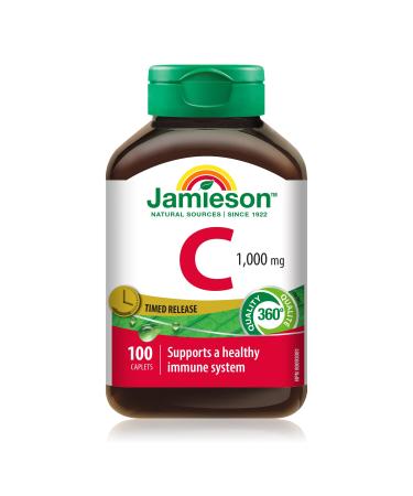 Jamieson Vitamin C 1 000 mg Timed Release 1 000mg - Time Release 100 Caplets