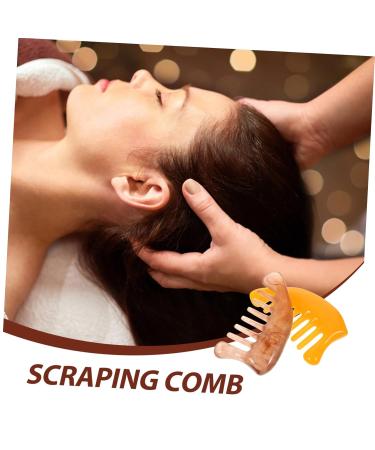 Plafope 2-Piece Massage Comb & Scalp Scraping Tool Set | Ultimate Head Massage Device & Gua Sha Board for Relaxation - Buy Online on GoSupps.com