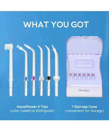 Waterpik Replacement Picks & Tips | AquaFlosser 6 Tips | International Shipping Available - Buy Online on GoSupps.com