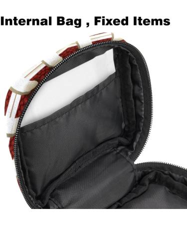Portable Storage Bags for Women's Bandages & Menstrual Products - Rugby Ball Texture Ideal for School & Office - Buy Online on GoSupps.com