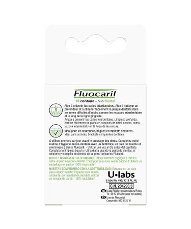 Fluocaril Dental Floss 30m | Best Dental Care for Healthier Smiles - International Shipping - Buy Online on GoSupps.com