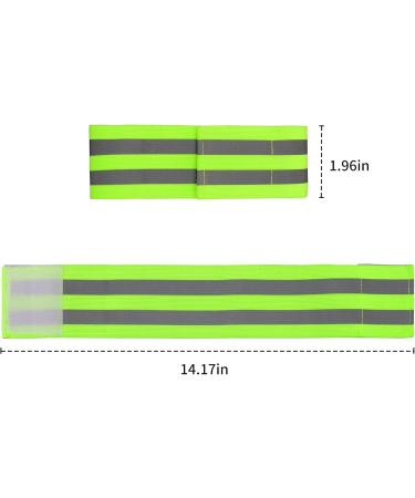 10 Pack Reflective Armbands for Running Cycling Night Sports - Buy Online on GoSupps.com