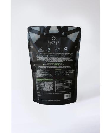 NATIVE SALT LTD Native salt magnesium bath flakes eucalyptus and lime infused with shea oil natural source of magnesium mineral bath flakes magnesium recovery vegan and palm oil free 1 kg - Buy Online on GoSupps.com
