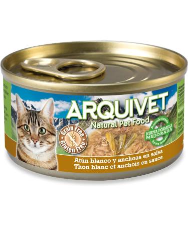 ARQUIVET Pack 24 units. White tuna and anchovy in sauce - Gourmet food made from 100% natural ingredients - Pack 24 units - 8 - Buy Online on GoSupps.com